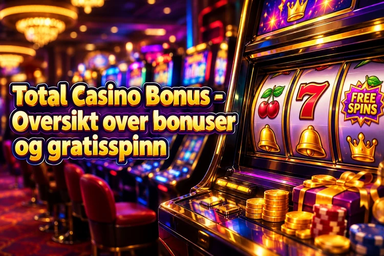 Total Casino Bonus - Oversikt over bonuser og gratisspinn