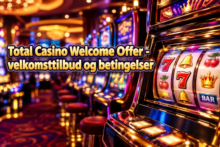 Total Casino Welcome Offer - velkomsttilbud og betingelser